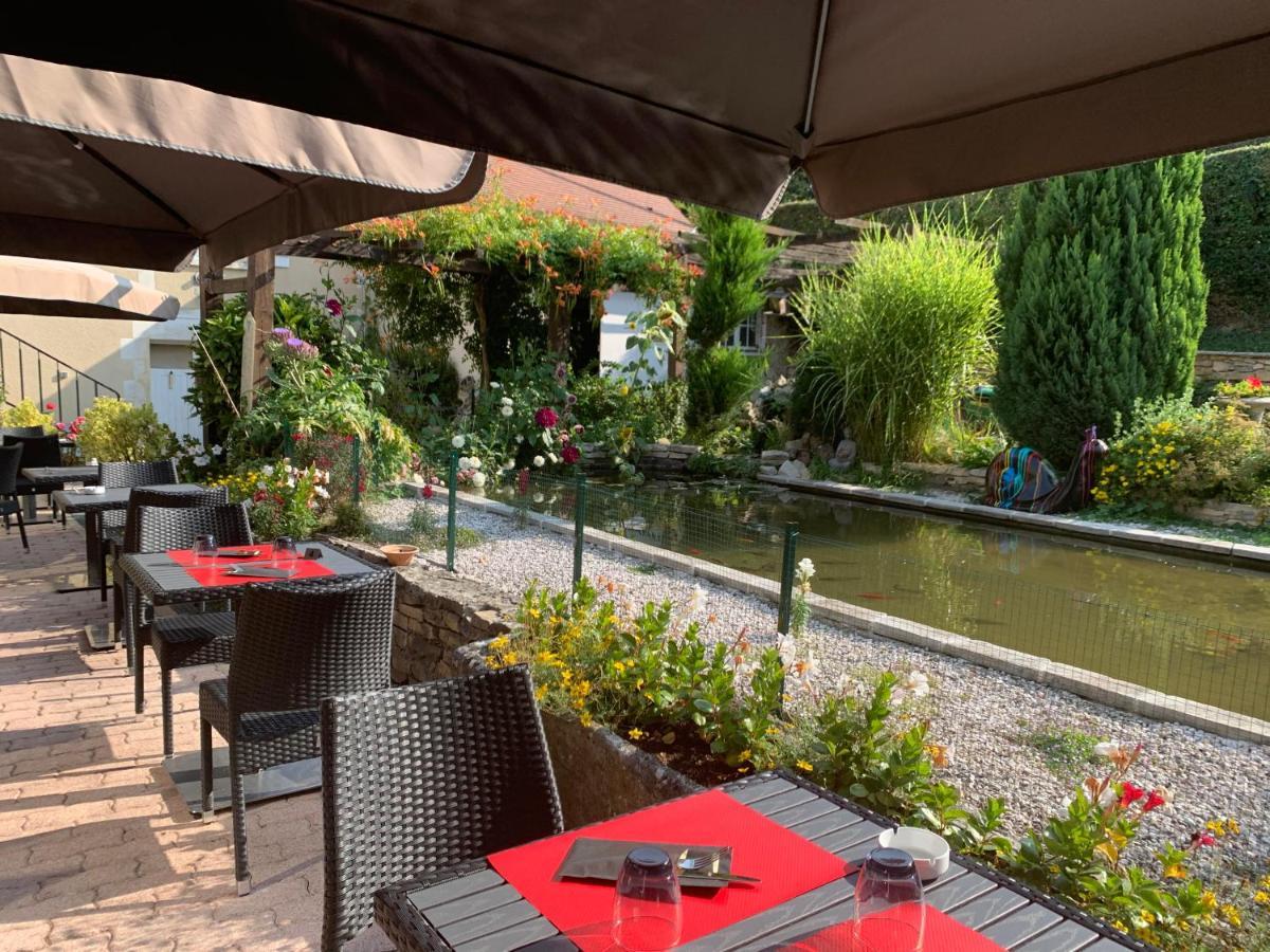 Logis Hotel Restaurant Le Moulin De La Coudre Venoy Eksteriør billede