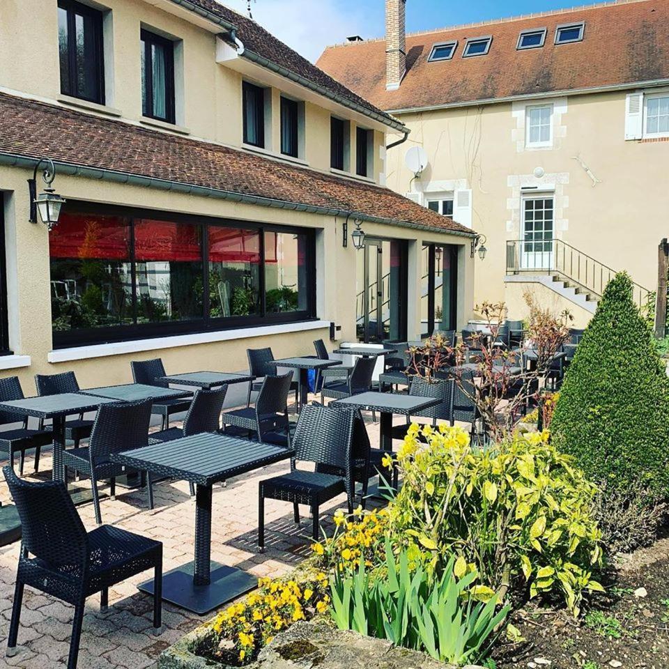 Logis Hotel Restaurant Le Moulin De La Coudre Venoy Eksteriør billede